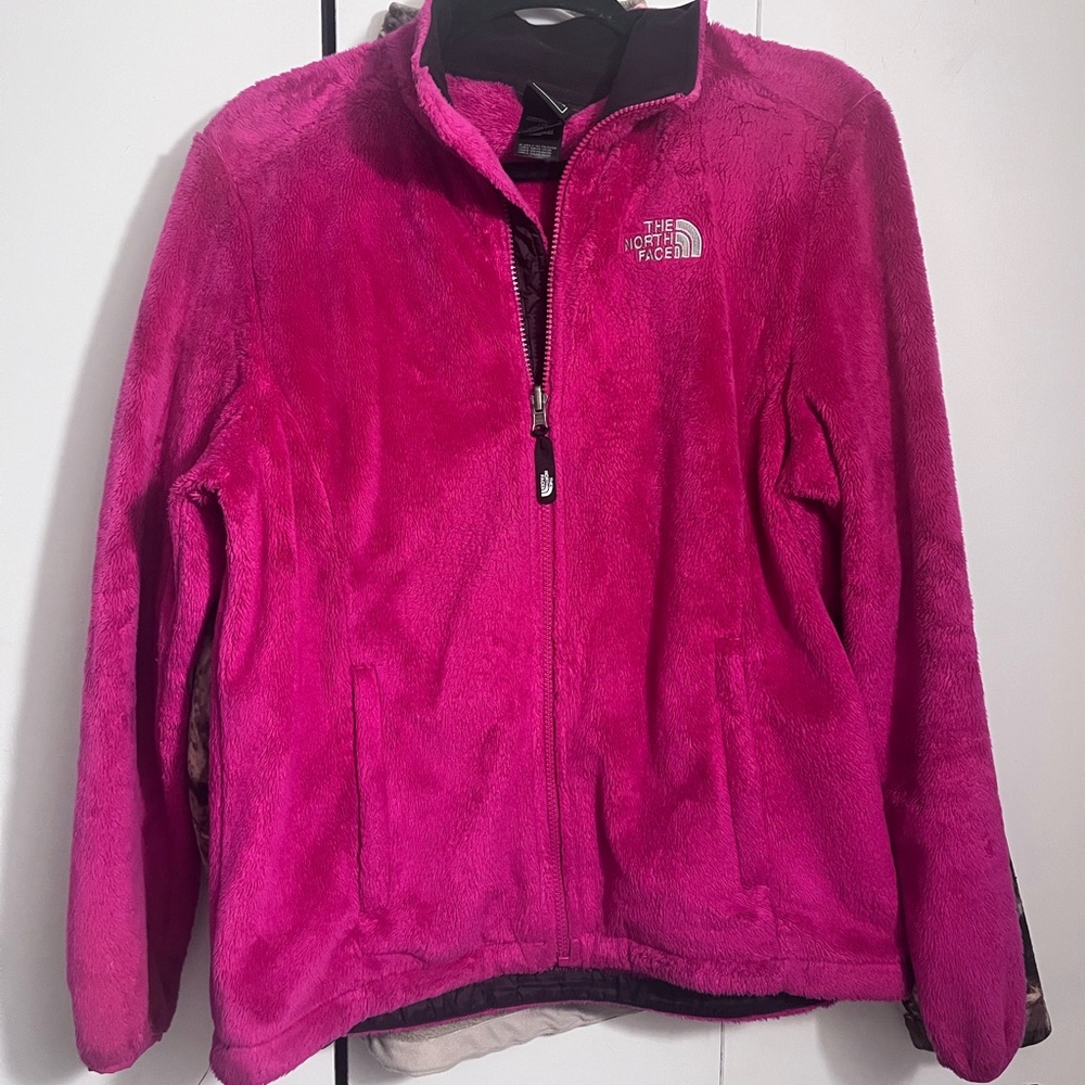 Hot Pink North Face Jacket
